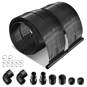 Solar Pool Heater Panels for Inground Above Ground Swimming Pools, Weatherproof Solar Water Heating System Warmer for Outdoor Roof