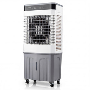 2100 CFM Swamp Cooler, 3-in-1 Evaporative Air Cooler with Remote, 12H Timer & 4 Ice Packs, Portable Cooling Fan for Indoor Outdoor