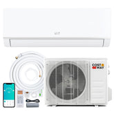Blast Pro 9000 BTU Wifi Enabled Mini Split Air Conditioner & Heater, Inverter Ductless AC & Heat Pump System with Installation Kit