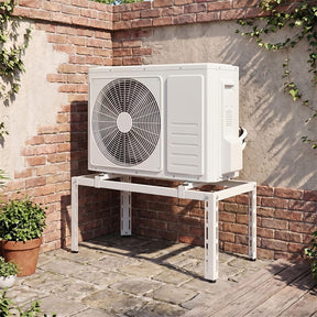 Mini Split Ground Stand for 9000-36000 BTU Ductless Air Conditioner Heat Pump, Heavy Duty Universal Outdoor AC Base Bracket