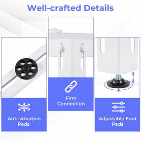 Mini Split Ground Stand for 9000-36000 BTU Ductless Air Conditioner Heat Pump, Heavy Duty Universal Outdoor AC Base Bracket