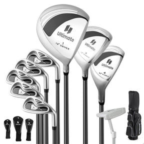 Women's Complete Golf Club Set, 14 Piece Right Hand Golf Club Package Set with 460cc Driver, Fairway Wood, Hybrid, Irons, Putter & Stand Bag