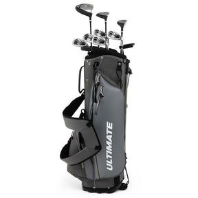 Men's Right Hand Complete Golf Clubs Set, 10 Pieces Golf Club Package Set with 460CC Alloy Driver, Fairway Wood, Putter & Golf Stand Bag