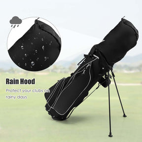 Men's Right Hand Complete Golf Clubs Set, 10 Pieces Golf Club Package Set with 460CC Alloy Driver, Fairway Wood, Putter & Golf Stand Bag