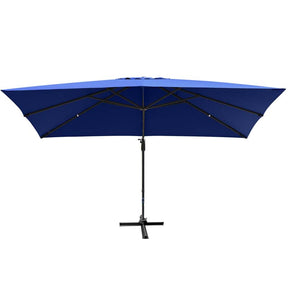 10 x 13FT Patio Umbrella Outdoor Rectangular Cantilever Umbrella for Market, Hanging Offset Umbrella with 360° Rotation