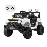12V Kids Ride On Truck Car, Battery Powered Electric Vehicle with Parental Remote, LED Lights & Music Player for Boys & Girls Aged 3+