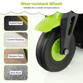 6V Kids Ride On Motorcycle with Bubble Maker, Battery Powered 3-Wheel Electric Motorcycle with LED Headlight & Music for Toddlers Gift