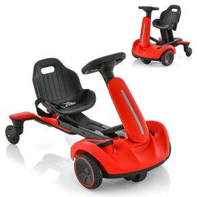 Kids Ride On Drift Car with 360° Spin & 2 Adjustable Heights , 6V Battery Powered Electric Vehicle Toddler Ride On Car Toy Gift