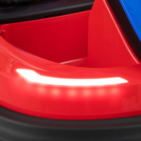 Toddler Ride on Bumper Car for Kids, 6V Electric Ride on Toy w/ 360° Spinning, Dual Motors, 2 Speeds, Music & LED Lights
