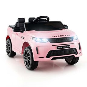 12V Kids Ride On Car, Licensed Land Rover Electric Vehicle Toy Car with Remote Control, LED Lights, Lockable Doors & Slow Start System