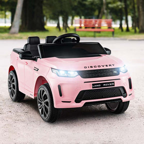 12V Kids Ride On Car, Licensed Land Rover Electric Vehicle Toy Car with Remote Control, LED Lights, Lockable Doors & Slow Start System