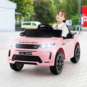 12V Kids Ride On Car, Licensed Land Rover Electric Vehicle Toy Car with Remote Control, LED Lights, Lockable Doors & Slow Start System