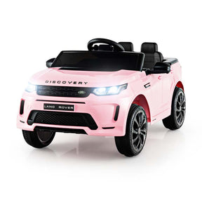 12V Kids Ride On Car, Licensed Land Rover Electric Vehicle Toy Car with Remote Control, LED Lights, Lockable Doors & Slow Start System