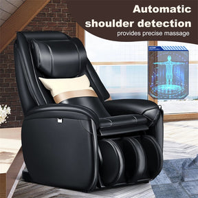 Full Body Zero Gravity Massage Chair SL Track Electric Massage Recliner with Heat, Pillow, Reversible Footrest & Automatic Shoulder Detection