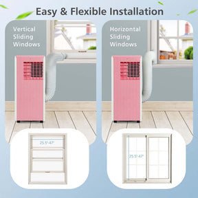 10000 BTU Portable Air Conditioner for Room up to 350 Sq. Ft, 3-in-1 AC Unit with Dehumidifier/Fan/Cool/Sleep Mode