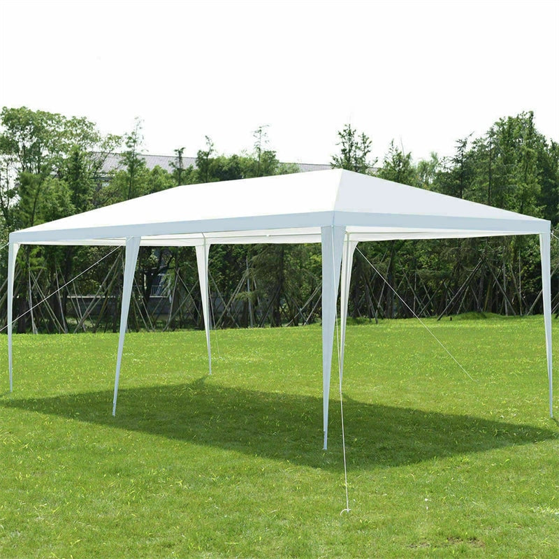 10 x 20 FT Outdoor Canopy Tent Heavy Duty Wedding Party Tent with 4 Removable Sidewalls & Carry Bag