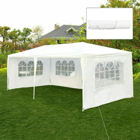 10 x 20 FT Outdoor Canopy Tent Heavy Duty Wedding Party Tent with 4 Removable Sidewalls & Carry Bag