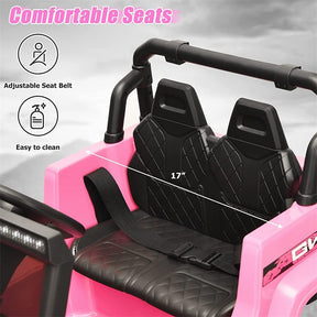 Kids Ride on Jeep Truck 12V Battery Powered Electric Vehicle with 2.4G Remote Control