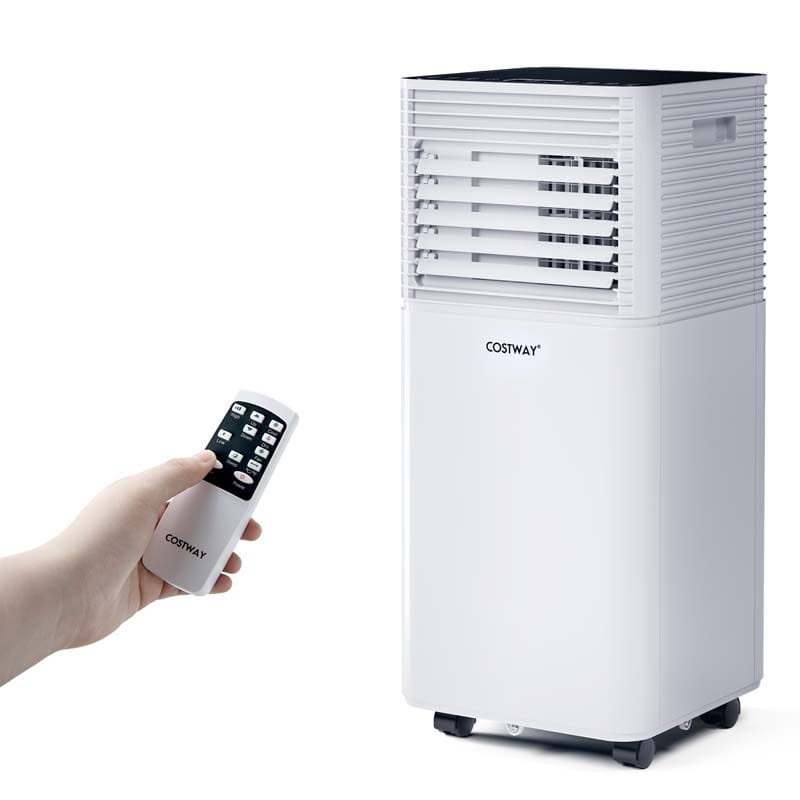10000 BTU Portable Air Conditioner, 3-in-1 AC Unit Cooler w/ Dehumidifier & Fan for Room up to 350 Sq.Ft, Remote Control, 24H Timer, Window Kit