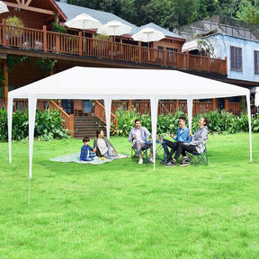 10 x 20 FT Outdoor Canopy Tent Heavy Duty Wedding Party Tent with 4 Removable Sidewalls & Carry Bag
