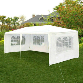 10 x 20 FT Outdoor Canopy Tent Heavy Duty Wedding Party Tent with 4 Removable Sidewalls & Carry Bag