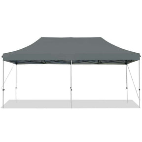 10 x 20 FT Pop Up Canopy Tent Portable Folding Event Party Tent Adjustable with Roller Bag