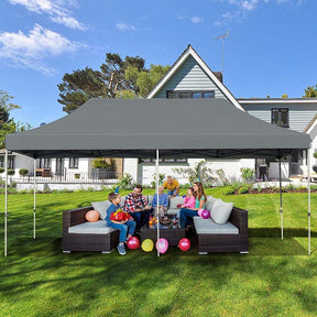 10 x 20 FT Pop Up Canopy Tent Portable Folding Event Party Tent Adjustable with Roller Bag