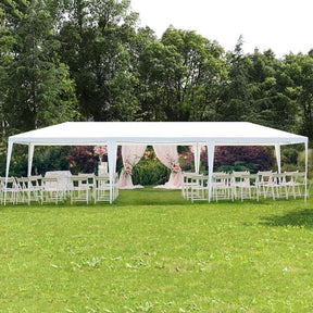 10 x 30 FT Outdoor Canopy Tent Party Wedding Event Tent with 5 Removable Sidewalls