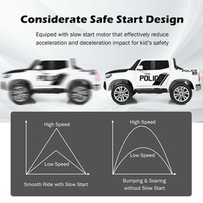 Licensed Mercedes Benz X Class Kids Ride-on Car 12V Battery Powered Vehicle Riding Toy Car with Trunk
