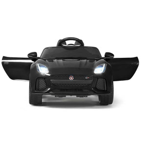 12V Kids Ride On Car, Licensed Jaguar F-Type SVR Battery Powered Electric Vehicle with Remote Control