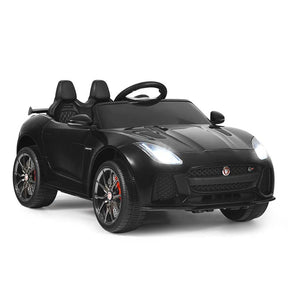 12V Kids Ride On Car, Licensed Jaguar F-Type SVR Battery Powered Electric Vehicle with Remote Control