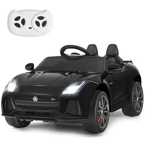 12V Kids Ride On Car, Licensed Jaguar F-Type SVR Battery Powered Electric Vehicle with Remote Control