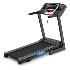 2.25HP Folding Electric Treadmill with Manual Incline & LCD Display, Motorized Running Machine for Home & Gym