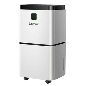 24 Pints Dehumidifier for Home & Basements, 1500 Sq. Ft Portable Dehumidifier with 3-Color LED Light, 3 Modes, 12H Timer, Auto & Manual Drainage