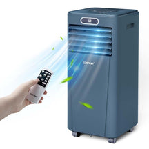 8000 BTU Portable Air Conditioner, 3-in-1 AC Unit, Fan & Dehumidifier with Remote, 24H Timer, Child Lock