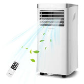 8000 BTU 3-in-1 Portable Air Conditioner Air Cooler Fan Dehumidifier with Remote Control, 24H Timer