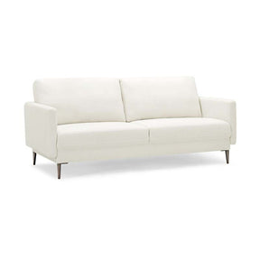 CertiPUR-US Modern Loveseat Sofa Couch, Upholstered 2-Seat Small Apartment Furniture with Comfy Backrest Cushion & Solid Metal Legs