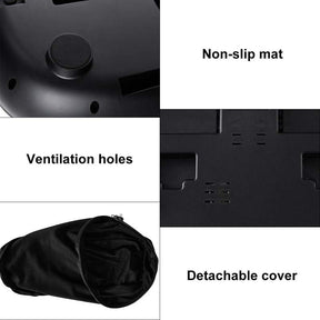 Foot Massager Machine with Heat & Remote, Shiatsu Foot Massager with Deep 3D Kneading Rolling Relieves Plantar Fasciitis