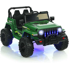 Kids Ride on Jeep Truck 12V Battery Powered Electric Vehicle with 2.4G Remote Control